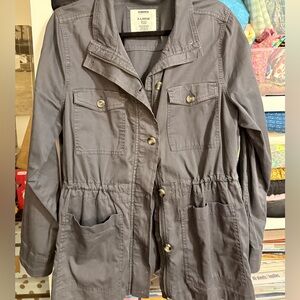 Sonoma Women's Utility Jacket in Charcoal